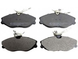 DENCKERMANN B110597 stabdžių trinkelių rinkinys, diskinis stabdys 
 Techninės priežiūros dalys -> Papildomas remontas
425132, 425160