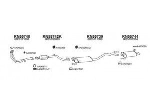 VENEPORTE 550252 išmetimo sistema 
 Išmetimo sistema -> Išmetimo sistema, visa