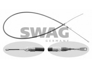 SWAG 10 90 1667 trosas, stovėjimo stabdys 
 Stabdžių sistema -> Valdymo svirtys/trosai
124 420 26 85