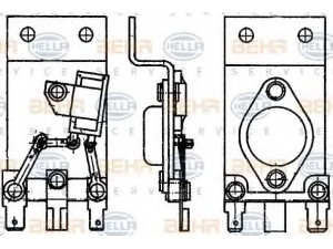 HELLA 9ML 351 332-031 varža, vidaus pūtiklis 
 Šildymas / vėdinimas -> Orpūtė/dalys
1 381 784, 64 11 1 381 784