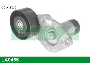 LUCAS ENGINE DRIVE LA0455 diržo įtempiklis, V formos rumbuotas diržas 
 Diržinė pavara -> V formos rumbuotas diržas/komplektas -> Dirželio įtempiklis (įtempimo blokas)