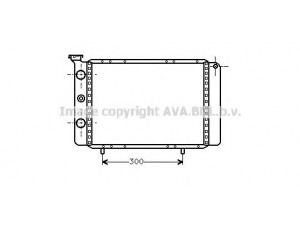 AVA QUALITY COOLING RT2061 radiatorius, variklio aušinimas 
 Aušinimo sistema -> Radiatorius/alyvos aušintuvas -> Radiatorius/dalys
5981898, 7032077, 7701349543