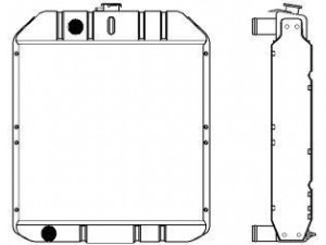 SAKURA  Automotive 1321-0404 radiatorius, variklio aušinimas