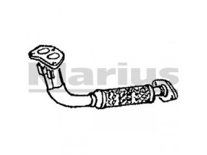 KLARIUS 110111 išleidimo kolektorius 
 Išmetimo sistema -> Išmetimo vamzdžiai
B33740500A, B33740500B, B33740500C9A