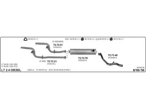 IMASAF 587000198 išmetimo sistema 
 Išmetimo sistema -> Išmetimo sistema, visa