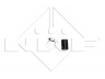 NRF 50130 radiatorius, variklio aušinimas 
 Aušinimo sistema -> Radiatorius/alyvos aušintuvas -> Radiatorius/dalys
1001856, 1E0315200