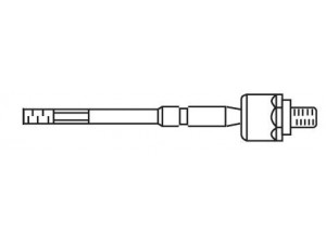 FRAP 4484 vidinė skersinė vairo trauklė 
 Vairavimas -> Vairo mechanizmo sujungimai
56540-2K000