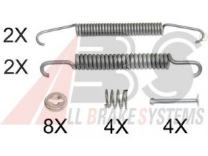 A.B.S. 0548Q priedų komplektas, stabdžių trinkelės 
 Stabdžių sistema -> Būgninis stabdys -> Dalys/priedai
7550548, 4320548, 75405480, 945054800000