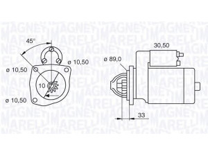 MAGNETI MARELLI 063523680270 starteris
2873D306