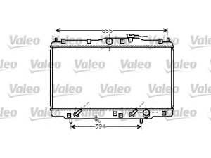 VALEO 734747 radiatorius, variklio aušinimas 
 Aušinimo sistema -> Radiatorius/alyvos aušintuvas -> Radiatorius/dalys
19010-P1E-E51, 19010P1EE51