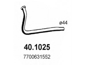 ASSO 40.1025 išleidimo kolektorius
7700631552