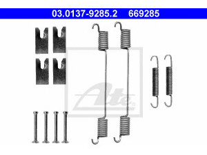 ATE 03.0137-9285.2 priedų komplektas, stabdžių trinkelės 
 Stabdžių sistema -> Būgninis stabdys -> Dalys/priedai
4308 64, 4308 64