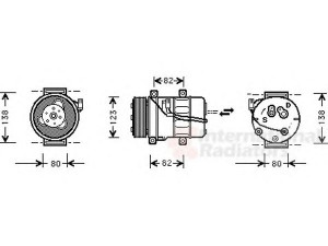 VAN WEZEL 5900K054 kompresorius, oro kondicionierius 
 Oro kondicionavimas -> Kompresorius/dalys
9166103, 9171996