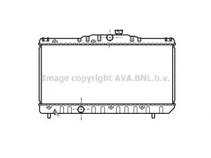 AVA QUALITY COOLING TO2117 radiatorius, variklio aušinimas 
 Aušinimo sistema -> Radiatorius/alyvos aušintuvas -> Radiatorius/dalys
1640015371, 1640016150