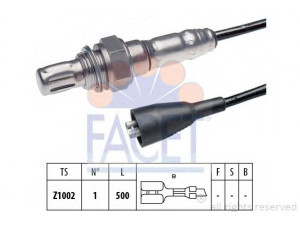 FACET 10.7047 lambda jutiklis 
 Elektros įranga -> Jutikliai
5963516, 77 00 854 136, 77 00 869 034
