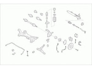ZF Parts VW-SHARA-FZ002 vairavimo mechanizmas; rato pakaba 
 Vairavimas -> Prekių paieška pagal schemą