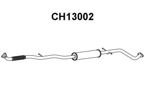 VENEPORTE CH13002 priekinis duslintuvas 
 Išmetimo sistema -> Duslintuvas
96414825, 96414826, 96591506, 96591519