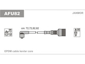 JANMOR AFU82 uždegimo laido komplektas 
 Kibirkšties / kaitinamasis uždegimas -> Uždegimo laidai/jungtys