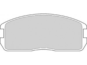 NECTO FD6337A stabdžių trinkelių rinkinys, diskinis stabdys 
 Techninės priežiūros dalys -> Papildomas remontas
MB366969, MB534587, MB 366 969