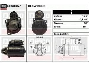 DELCO REMY DRS3457 starteris 
 Elektros įranga -> Starterio sistema -> Starteris
71BB-11000-E2A, 71BB-11000-E2B