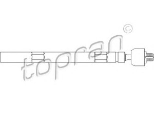 TOPRAN 720 404 vidinė skersinė vairo trauklė 
 Vairavimas -> Vairo mechanizmo sujungimai
3812 C4