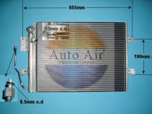 AUTO AIR GLOUCESTER 16-1205 kondensatorius, oro kondicionierius 
 Oro kondicionavimas -> Kondensatorius
1685000254, 1685000354, 1685000454