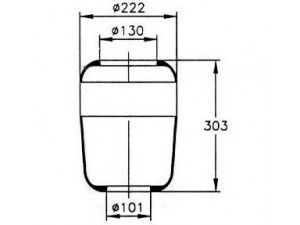 PE Automotive 084.156-30A dėklas, pneumatinė pakaba
008137291, 08137291, 813 7291