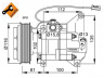 NRF 32687G kompresorius, oro kondicionierius 
 Oro kondicionavimas -> Kompresorius/dalys
D65161450G, D65161450H, D65161K00A