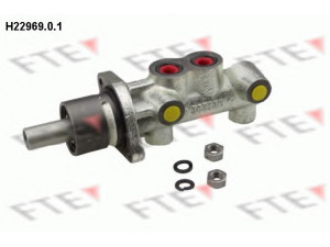 FTE H22969.0.1 pagrindinis cilindras, stabdžiai 
 Stabdžių sistema -> Pagrindinis stabdžių cilindras
46010-70585, 46010-70J85