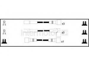 STANDARD 73576 uždegimo laido komplektas 
 Kibirkšties / kaitinamasis uždegimas -> Uždegimo laidai/jungtys
16 12 525, 90392649