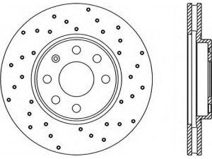 OPEN PARTS BDRS1880.25 stabdžių diskas 
 Dviratė transporto priemonės -> Stabdžių sistema -> Stabdžių diskai / priedai
0569000, 09196050, 569000, 9127967