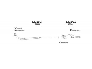 VENEPORTE 450094 išmetimo sistema 
 Išmetimo sistema -> Išmetimo sistema, visa