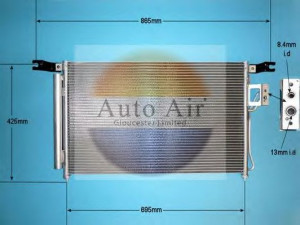 AUTO AIR GLOUCESTER 16-1098 kondensatorius, oro kondicionierius 
 Oro kondicionavimas -> Kondensatorius
976062B100