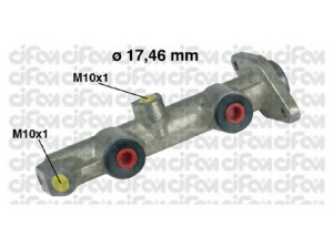 CIFAM 202-081 pagrindinis cilindras, stabdžiai 
 Stabdžių sistema -> Pagrindinis stabdžių cilindras
75491787, 95492940, 95493193, 95571755