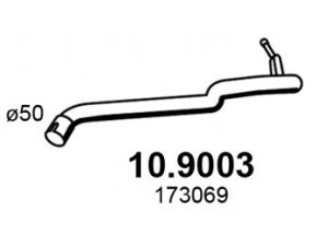 ASSO 10.9003 išleidimo kolektorius 
 Išmetimo sistema -> Išmetimo vamzdžiai
173069, 9661845580, 173069, 9661845580