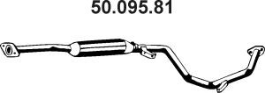 EBERSPÄCHER 50.095.81 vidurinis duslintuvas 
 Išmetimo sistema -> Duslintuvas
MR188847