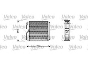 VALEO 812147 šilumokaitis, salono šildymas 
 Šildymas / vėdinimas -> Šilumokaitis
1618004, 52463008