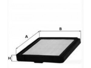 UNIFLUX FILTERS XA657 oro filtras