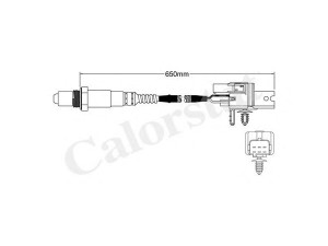 CALORSTAT by Vernet LS150002 lambda jutiklis 
 Variklis -> Variklio elektra
46811311, 1367823, 1495746, 22693-6M400