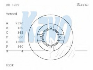 KAVO PARTS BR-6709 stabdžių diskas 
 Dviratė transporto priemonės -> Stabdžių sistema -> Stabdžių diskai / priedai
4020603R00, 4020616R00