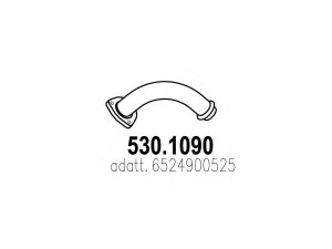 ASSO 530.1090 išleidimo kolektorius
6524900525
