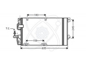 ELECTRO AUTO 30O0031 kondensatorius, oro kondicionierius
13192901, 1850073, 1850112, 24431901
