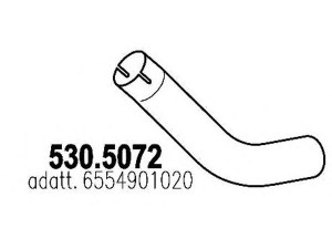 ASSO 530.5072 išleidimo kolektorius
6554901020