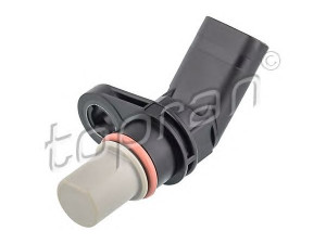 TOPRAN 115 119 RPM jutiklis, neautomatinė transmisija 
 Transmisija -> Neautomatinė pavarų dėžė -> Jutiklis
02T 906 207, 02T 906 207C, 02T 906 207