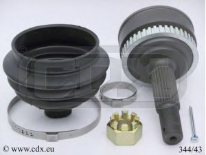 CDX 344/43 jungčių komplektas, kardaninis velenas 
 Ratų pavara -> Sujungimai/komplektas