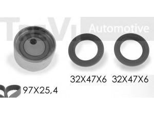 TREVI AUTOMOTIVE KD1413S paskirstymo diržo komplektas 
 Techninės priežiūros dalys -> Papildomas remontas