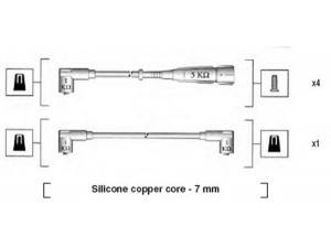MAGNETI MARELLI 941175120753 uždegimo laido komplektas 
 Kibirkšties / kaitinamasis uždegimas -> Uždegimo laidai/jungtys
