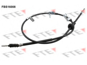 FTE FBS16008 trosas, stovėjimo stabdys 
 Stabdžių sistema -> Valdymo svirtys/trosai
MR955259, 454 420 03 85