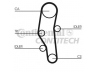 CONTITECH CT589 paskirstymo diržas 
 Techninės priežiūros dalys -> Papildomas remontas
11311715400, 11311721274, 11311721699