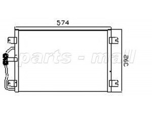 PARTS-MALL PXNCX-067Y kondensatorius, oro kondicionierius 
 Oro kondicionavimas -> Kondensatorius
7700432391, 7700432392